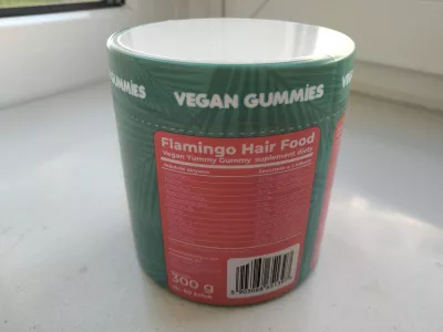 育毛のための最高の菜食主義のサプリメント : ビーガンヘアグミの部品