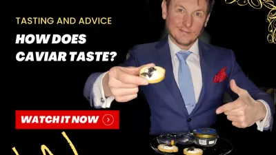 What Does Caviar Taste Like? How To Eat Sturgeon Black Caviar?