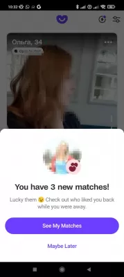 Badoo Tips And Tricks To Find Your Next Relationship : Getting 3 new connections at login on the Badoo app