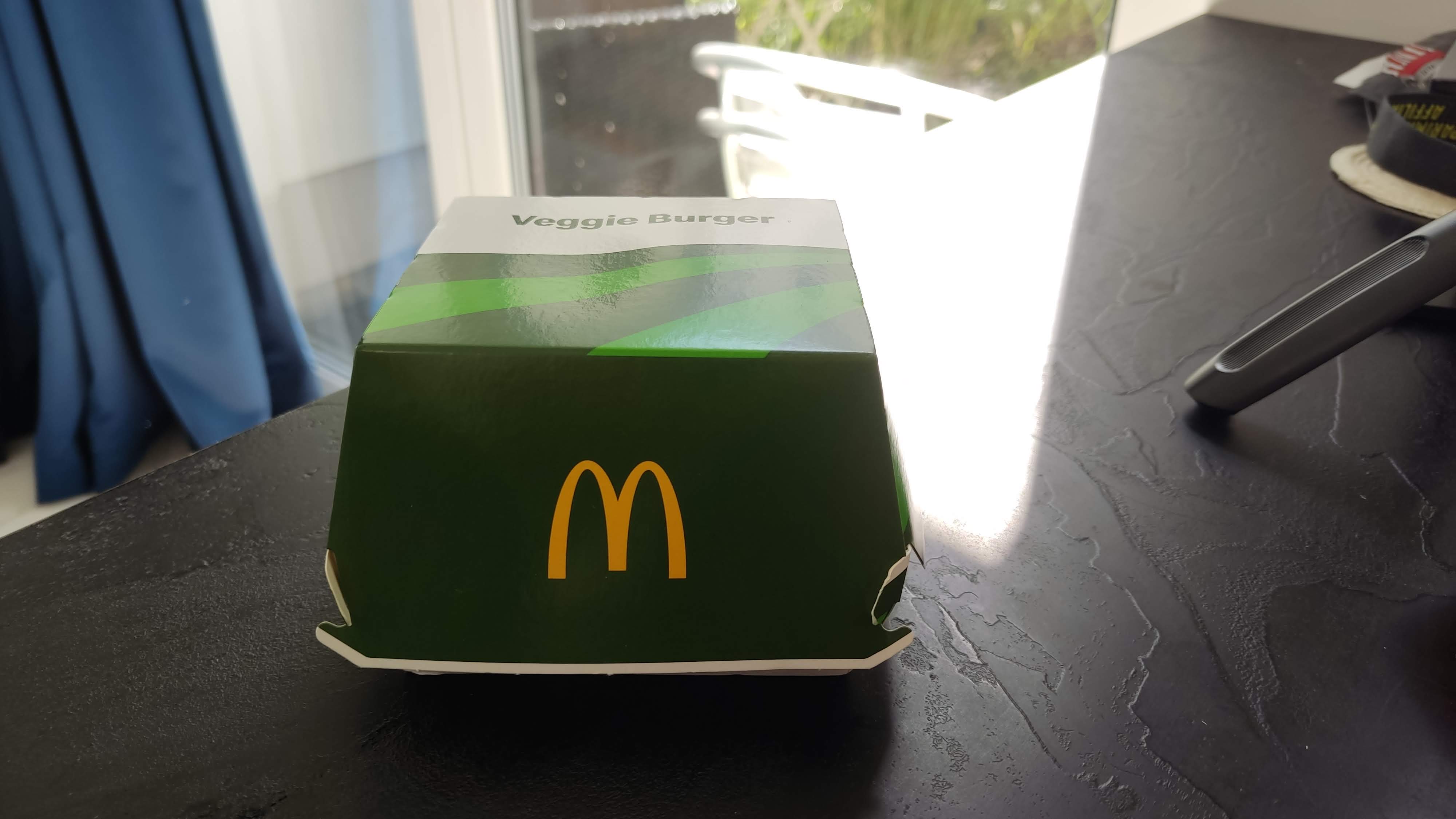 The McDonald's Veggie Burger: A Taste of Poland's Green Revolution : Veggie burger in its carton box